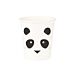 Panda pahvimukit, 8 kpl.
