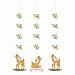 Deer Little One, Roikkuvat bambi koristeet, 3kpl