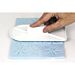 PME Impression Mat Snowflake Design - Kuviomatto lumihiutaleet.