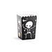 Pelottavan suoloiset halloween popcorn-rasiat, 6 kpl.