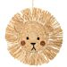 Seinäkoriste Leijona Raffia, 38cm