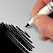 Rainbow Dust Food Art Pen Jet Black - Musta elintarviketussi.