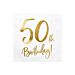 Lautasliinat 50-v, 50th Birthday, 20kpl