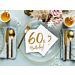 Lautasliinat 60th Birthday, 20kpl, 60-v juhlat