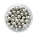 PME Silver Sugar Pearls - Hopeiset sokerihelmet, 6 mm.