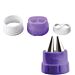 Wilton Duo Tip Coupler Set - Pursotinsetti rinnakkaistyllaliittimellä.